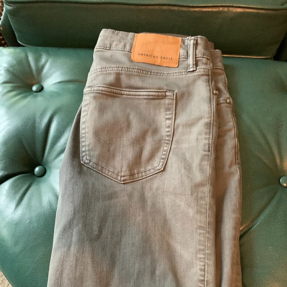 NWT American Eagle Gray Skinny Jeans